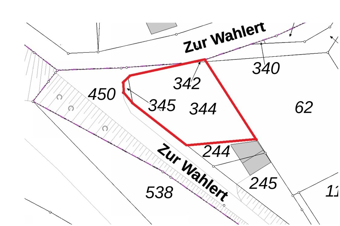 Grundstück mit Möglichkeiten