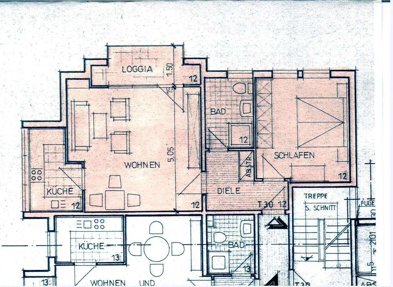 Schicke Balkon-Wohnung.