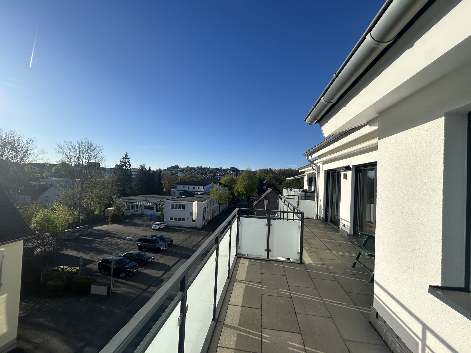 Möbliertes Penthaus mit Fernblick