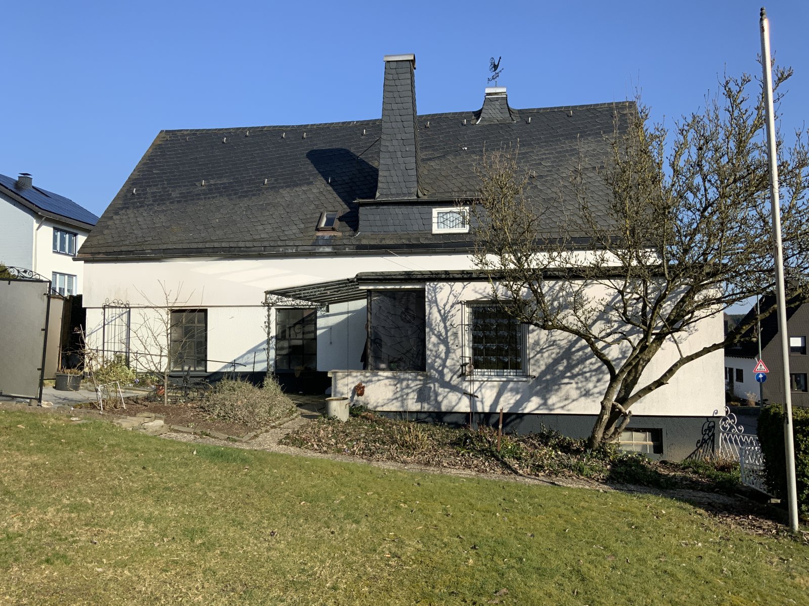 Seitenansicht-Terrasse 